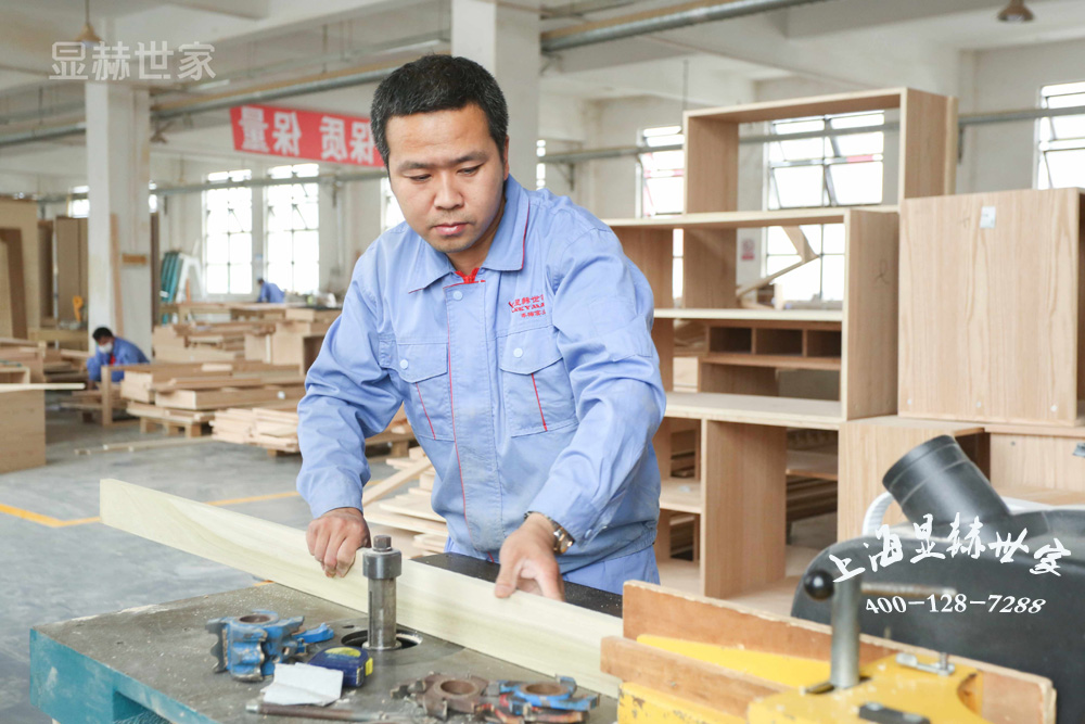 上海显赫世家全屋实木定制工厂实景拍摄